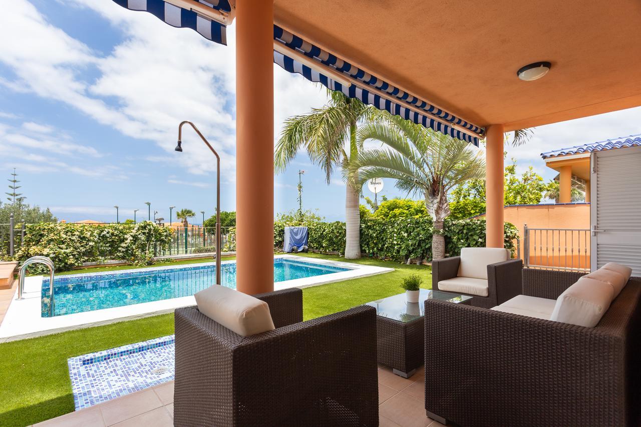Maravillosa Villa De Lujo Con Piscina Privada Puerto de Santiago  Exteriör bild