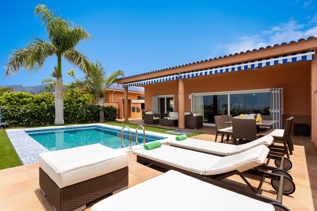 Maravillosa Villa De Lujo Con Piscina Privada Puerto de Santiago  Exteriör bild